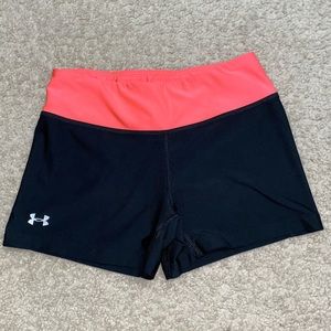 Under Armour fitted spandex athletic shorts
